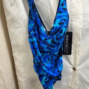 Miraclesuit Vibrant Blue Swimsuit